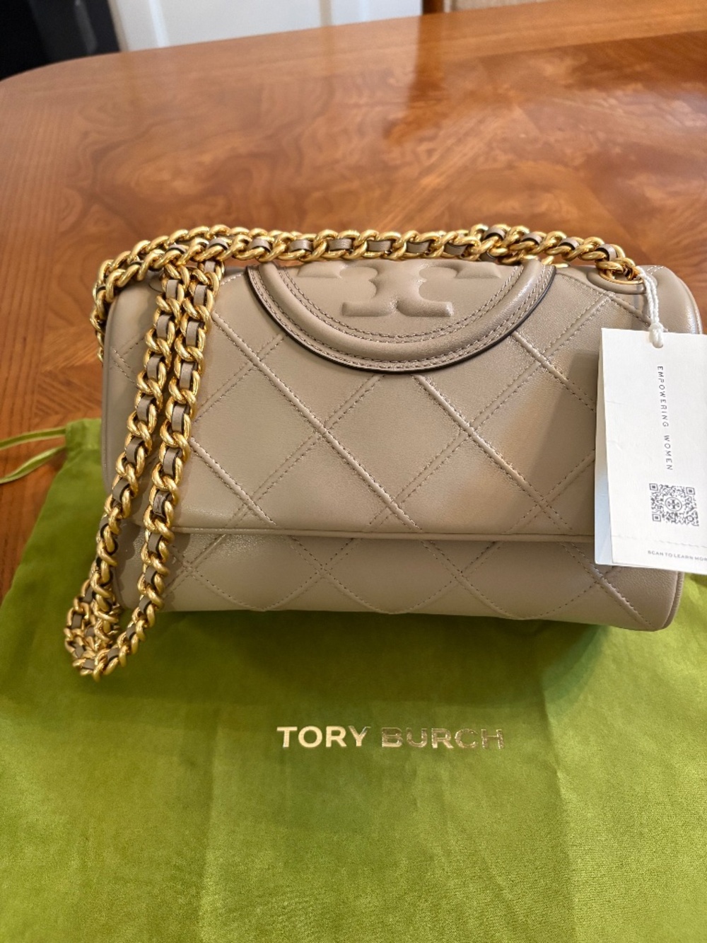 Tory Burch Small Fleming Soft Convertible NWT